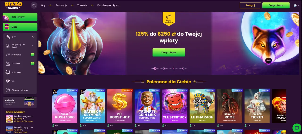Bizzo Casino Recenzja i Opinie