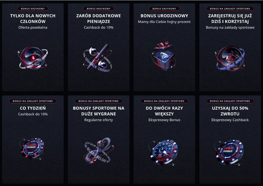 Starda Casino Bonusy