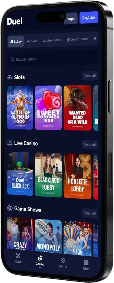 Duel Casino Wersja Mobilna