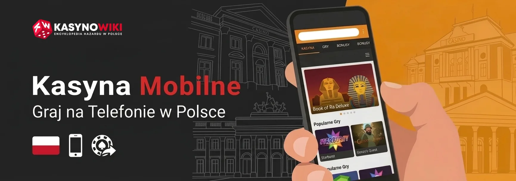 Mobilne Kasyna Online w Polsce 2026 - Graj na Telefonie w Polsce