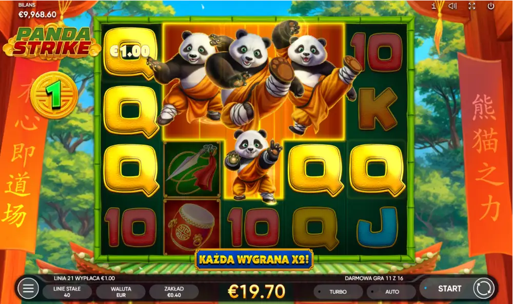 Panda Strike Slot Sesja Demo: Pierwsze Wrażenia z Gry
