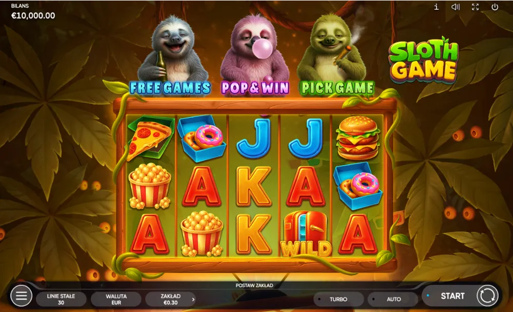 Sloth Game: Tropikalny Chillout Zamiast Skarbów i Piratów