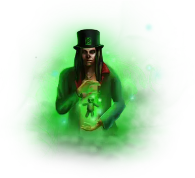 Voodoo Slot Kapłan symbole